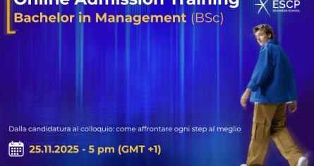Bachelor in Management (BSc) - Online Admission Training - September 2025