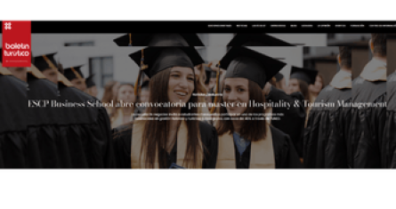 ESCP Business School ha abierto la convocatoria para su Máster en Hospitality & Tourism Management, un programa internacional diseñado para formar a futuros líderes del sector turístico. Con un enfoque práctico y multicampus, el programa combina formación en gestión, experiencia internacional y contacto directo con la industria.