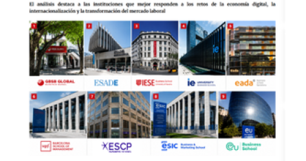 ESCP Business School ha sido reconocida por la Asociación Española de Consumidores