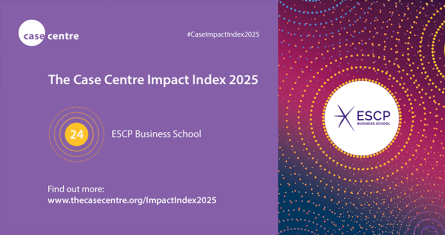 ESCP ranks in global top 25 in Case Centre Impact Index 2025