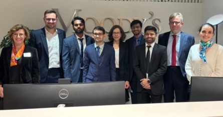 ESCP students win first place in Moody's Challenge