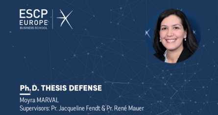 PhD Thesis Defense : Moyra MARVAL - ESCP