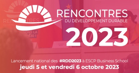Les rencontres du développement durable 2023 #RDD2023