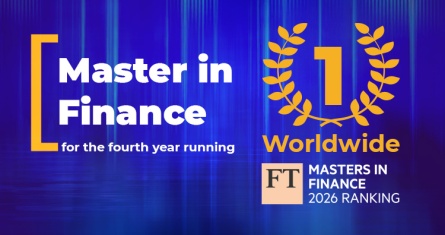 ESCP’s Master in Finance ranked #1 in the world by the Financial Times for the fourth year in a row
