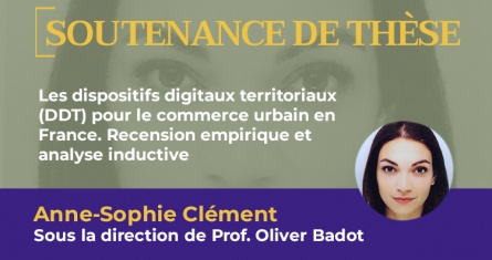 Soutenance de thèse : Anne-Sophie Clément - ESCP Business School