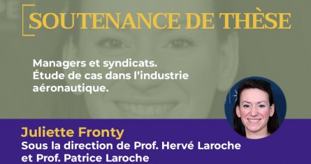 Soutenance de thèse Juliette Fronty