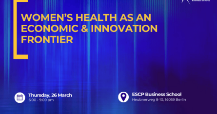 Women’s Health as an Economic and Innovation Frontier