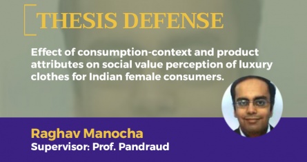 Effect of consumption-context and product attributes on social value perception of luxury clothes for Indian female consumers.