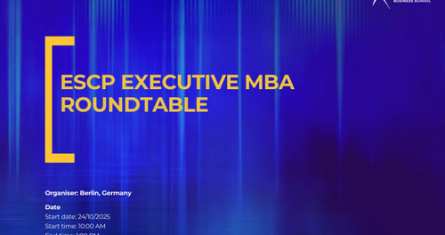 ESCP Executive MBA Roundtable