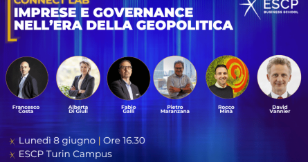 Connect Lab - ESCP Turin Campus - Imprese e governance nell’era della geopolitica
