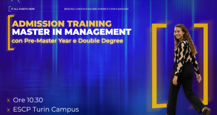 Admission Training Turin