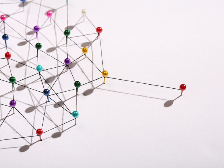 Linking entities, representing the power and importance of creating a community and network, ©aleksandarfilip / Adobe Stock