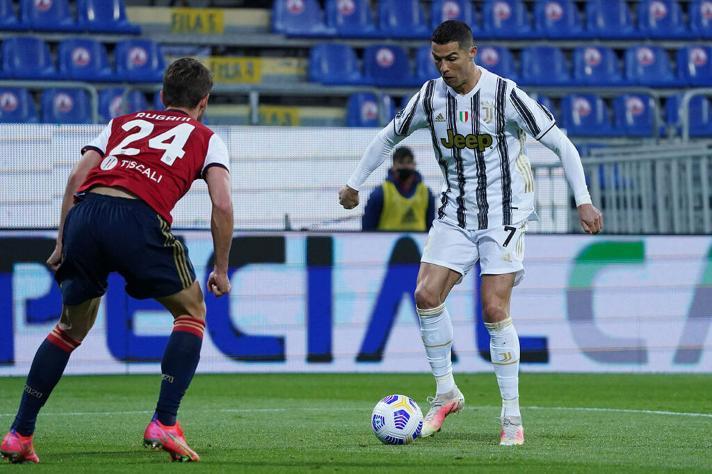 Cristiano Ronaldo vs Cagliari