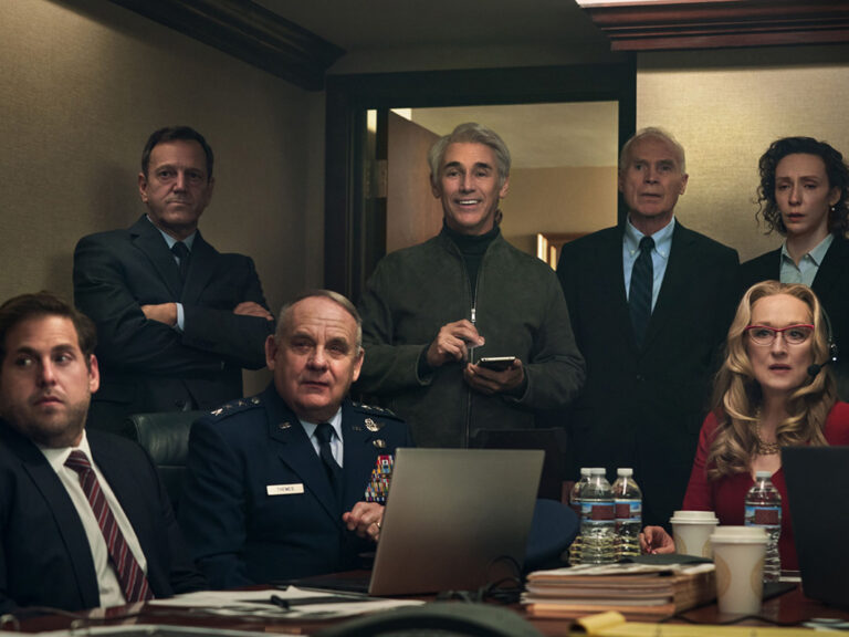 Image from the movie Don't look up - Netflix