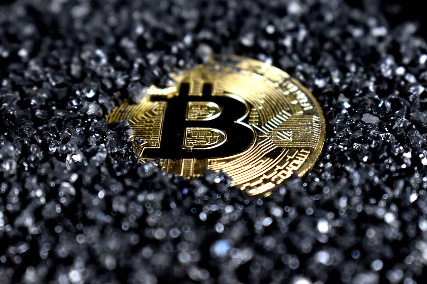 Image of a bitcoin