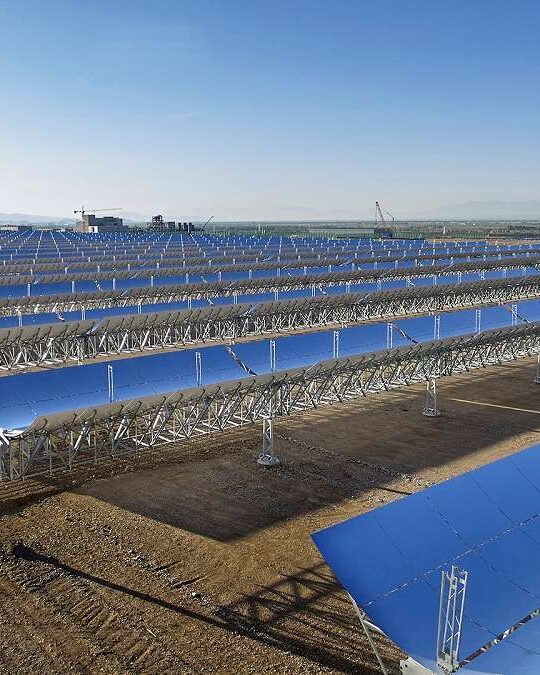 ©Jenson / iStock Parabolic Troughs from a Concentrated Solar Thermal facility