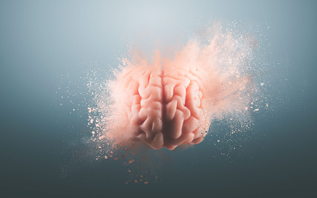 ©fergregory / Adobe Stock Human brain on a gray background, ©fergregory / Adobe Stock