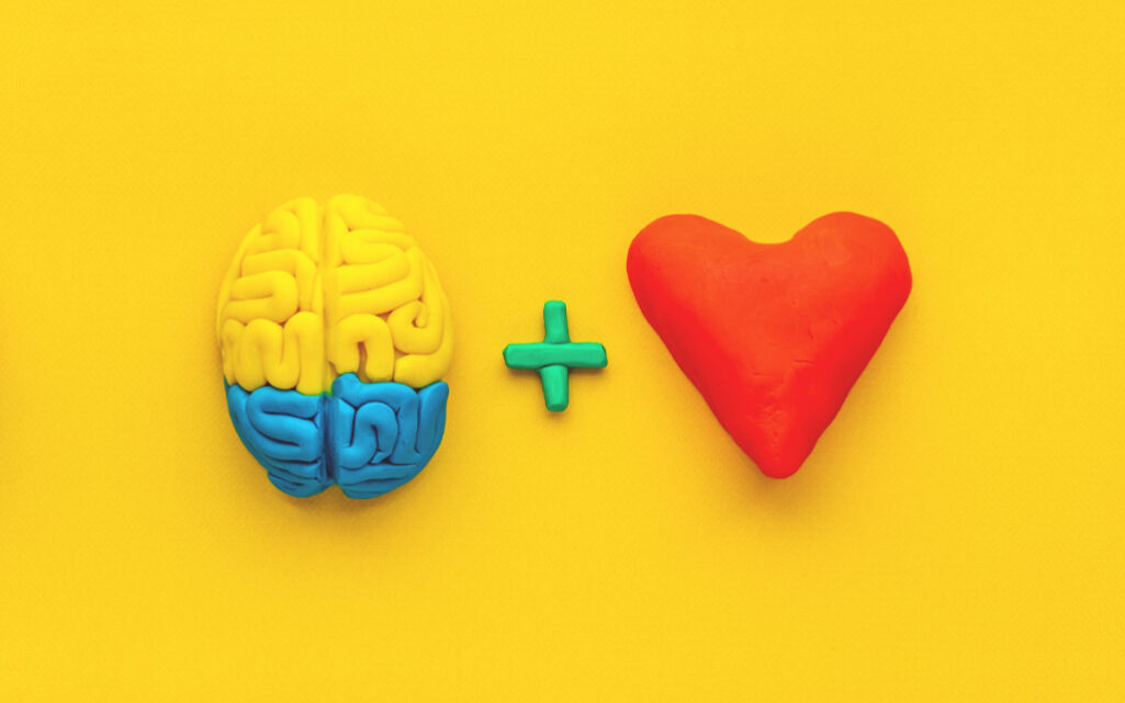 ©9dreamstudio / Adobe Stock Heart and brain connection. Emotional intelligence concept, © 9dreamstudio / Adobe Stock