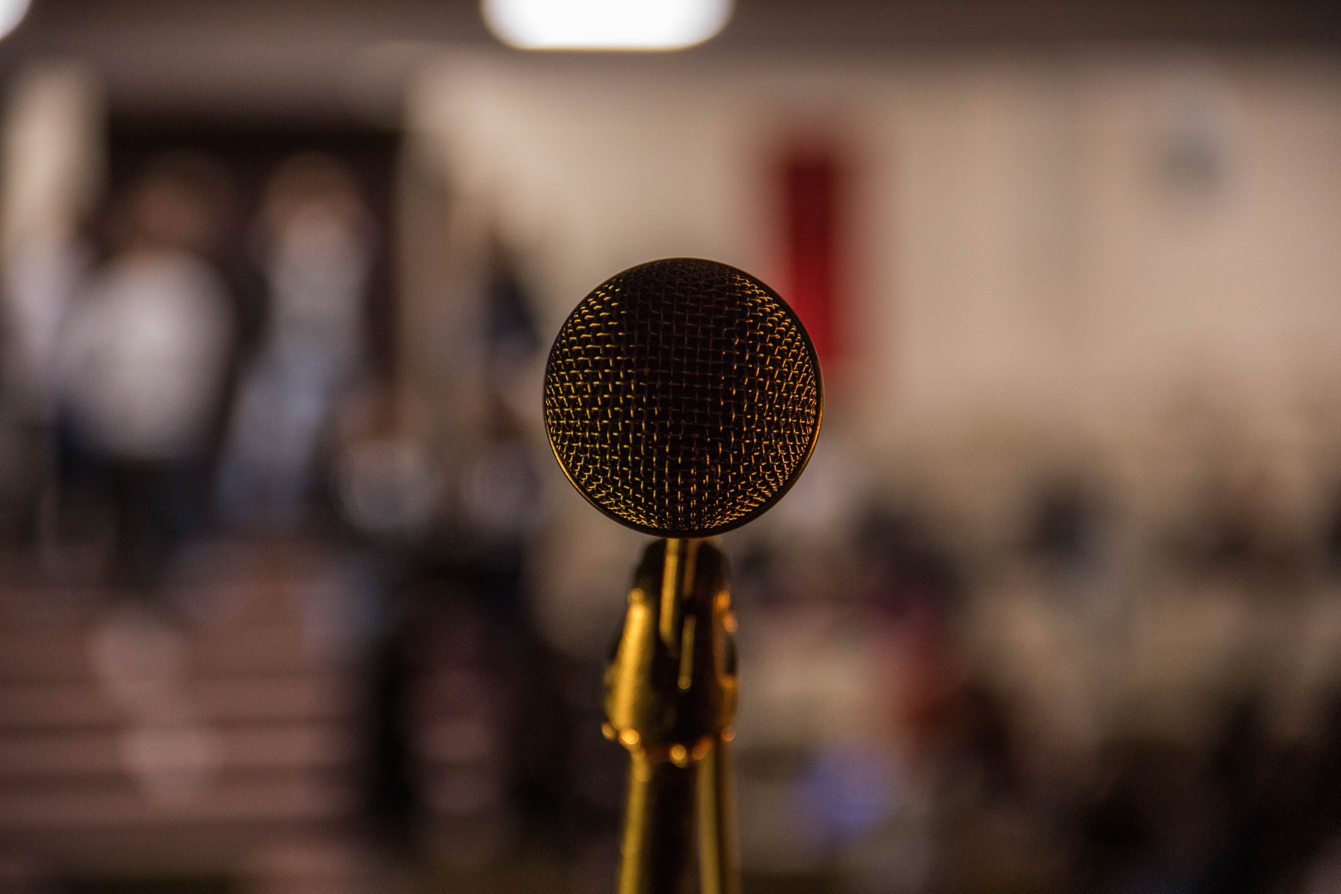 Image of a microphone