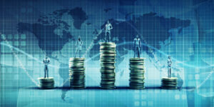 International experience and pay concept.