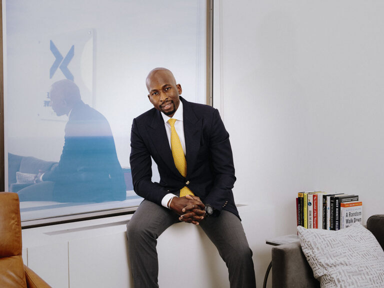 Mamadou-Abou Sarr, the Co-Founder and President of V-Square Quantitative Management