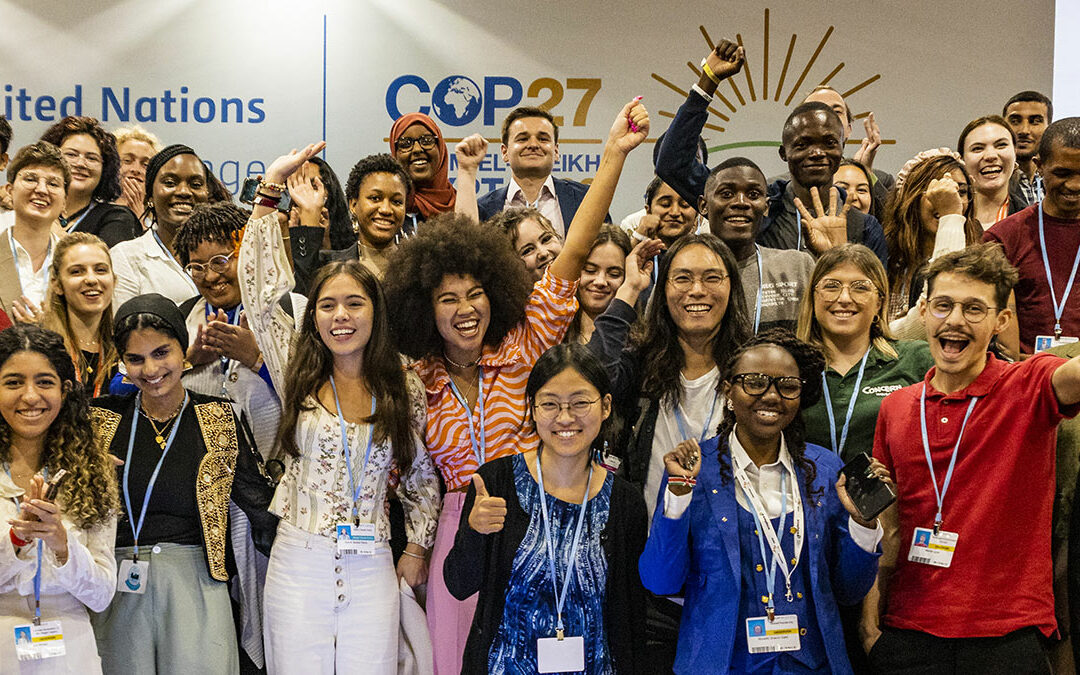 © Oliver Kornblihtt / Mídia NINJA Gathering at the COP27, the UN Conference of the Parties on Climate Change.