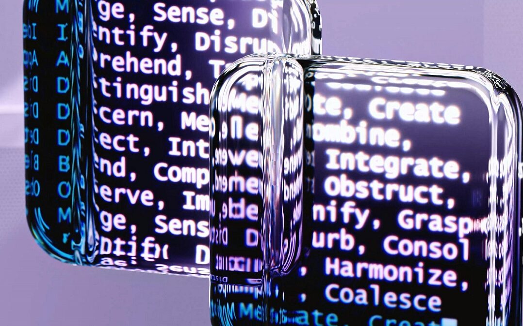 An artist’s illustration of artificial intelligence (AI). This illustration depicts language models which generate text.