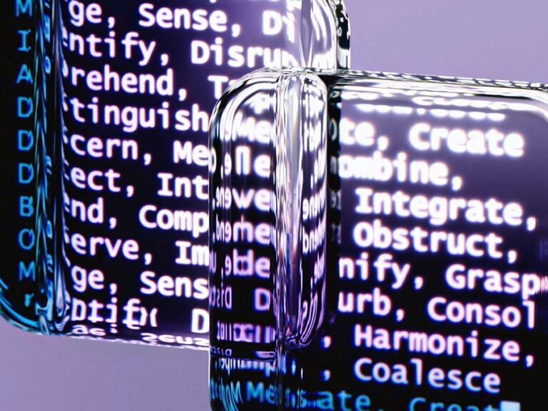 An artist’s illustration of artificial intelligence (AI). This illustration depicts language models which generate text.