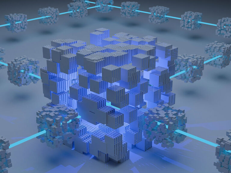 3D Renders Featured on December 18, 2021, Blockchain, © Shubham Dhage / Unsplash