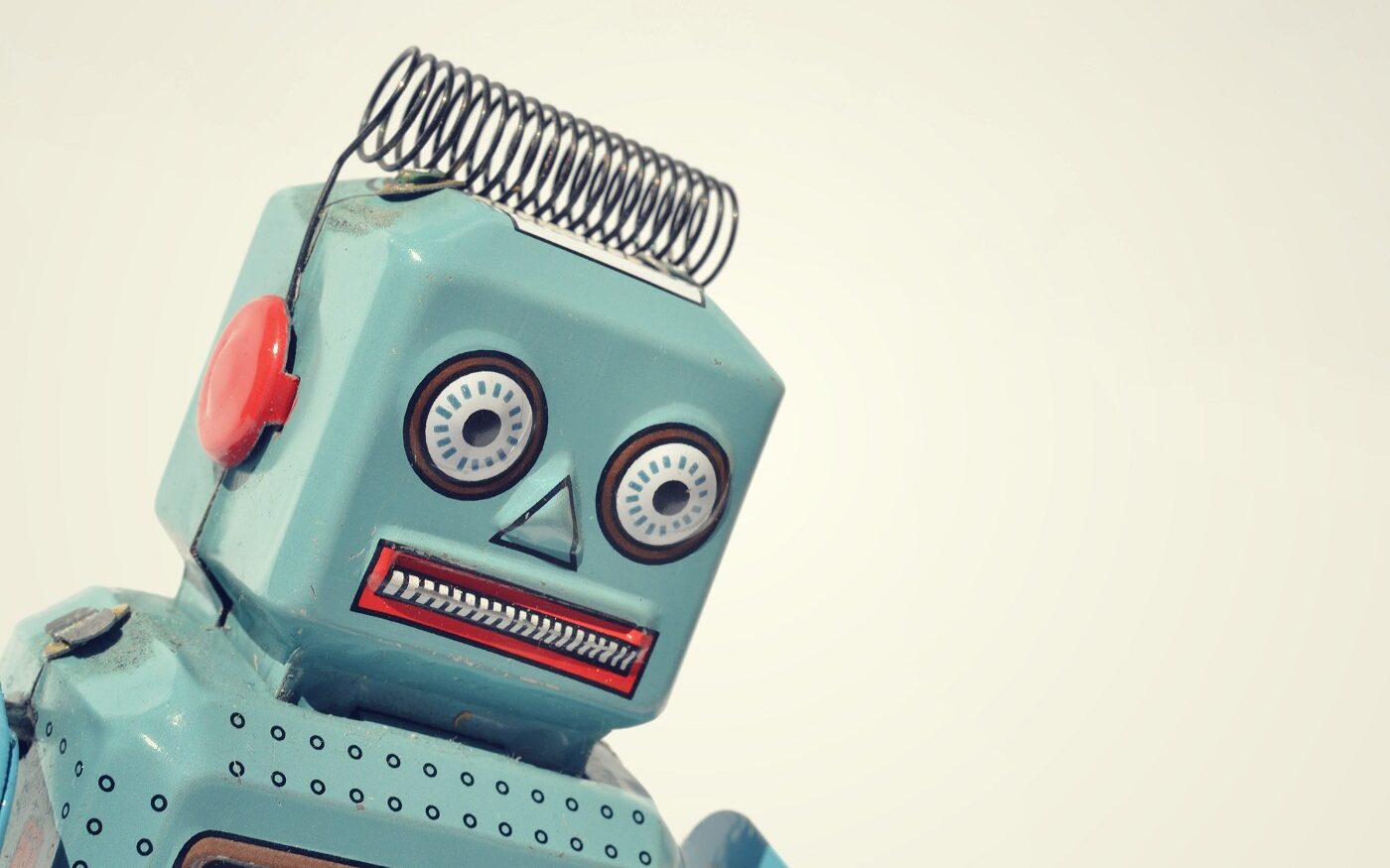 ©Josef Kubes/Shutterstock Image of a vintage tin robot