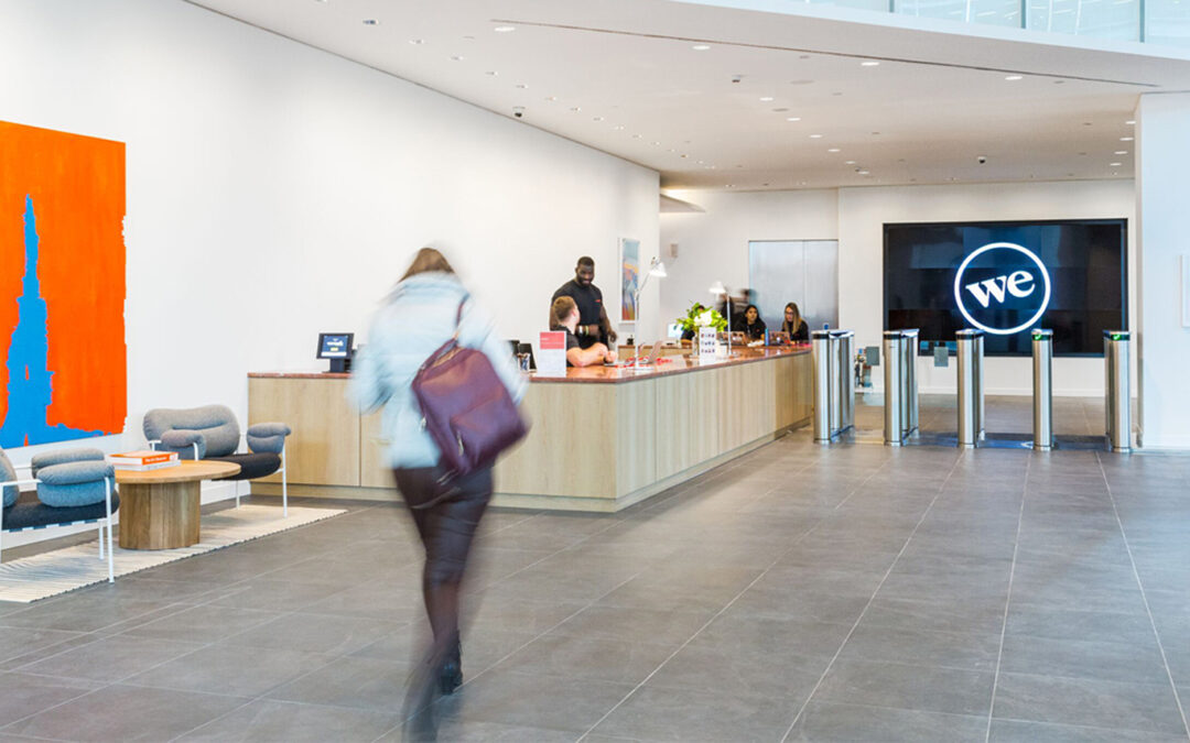 WeWork will merge with a SPAC in a 9 billion-dollar deal. © WeWork