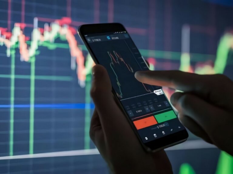 ©Wance Paleri / Unsplash Image of a screen showing stock evolutions