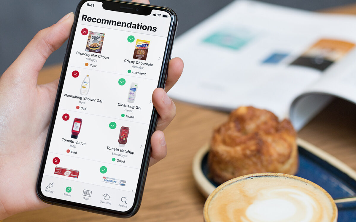 Apps like Yuka can be useful for consumers and businesses alike. © Yuka Apps like Yuka can be useful for consumers and businesses alike. © Yuka