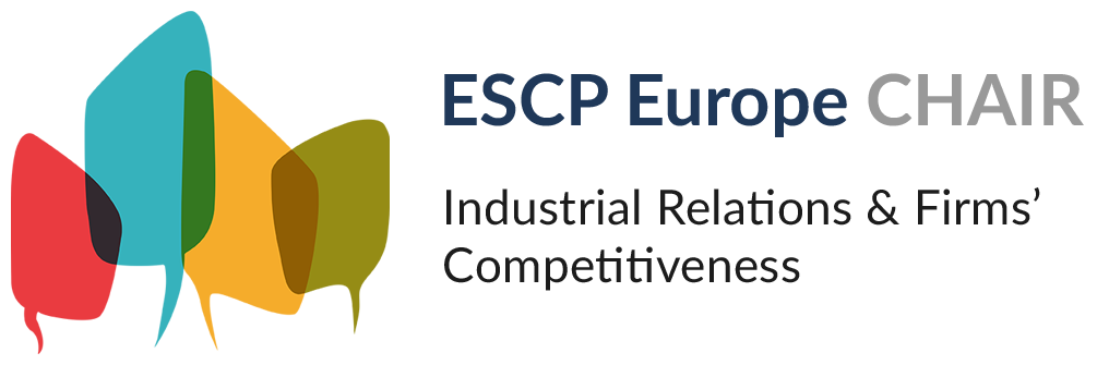 Logo Industrial Relations  Firms' competitiveness chair, ESCP 