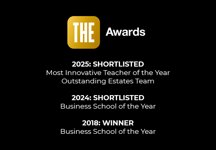 ESCP Business School shortlisted in two categories at the Times Higher Education Awards 2025