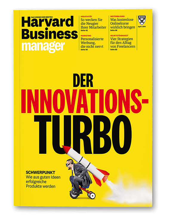 Philip Meissner, Torsten Wulf (2018): So reagieren Sie auf Disruption. Havard Business Management, April 2018