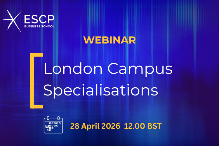 Discover the London campus Specialisations