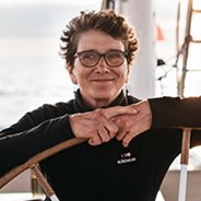 Isabelle Autissier, navigatrice et présidente d’honneur du WWF France