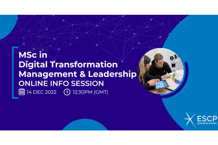 MSc in Digital Transformation Management & Leadership Information Session