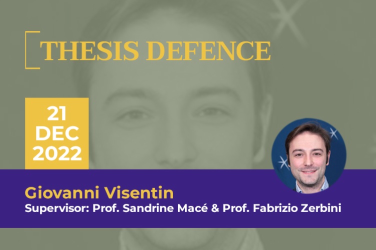 Giovanni Visentin, PhD candidate in the PhD programme ESCP, publicly defended his PhD thesis in Management Sciences [Supervised by Prof. Sandrine Macé & Prof. Fabrizio Zerbini - ESCP Business School]