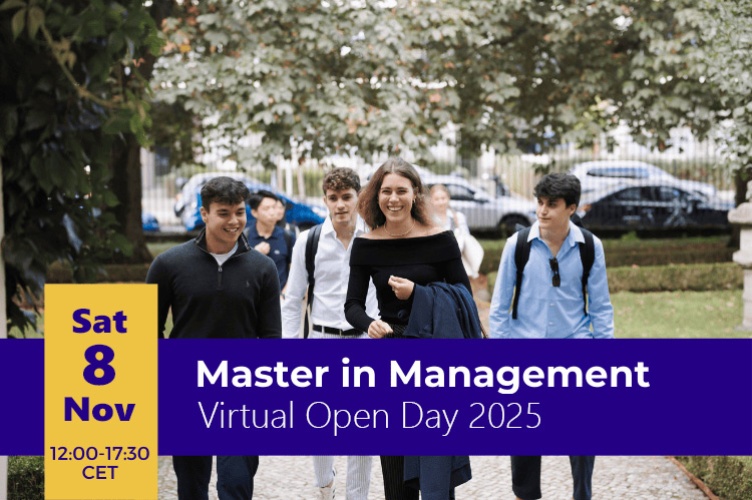 Master in Management - Virtual Open Day 2025