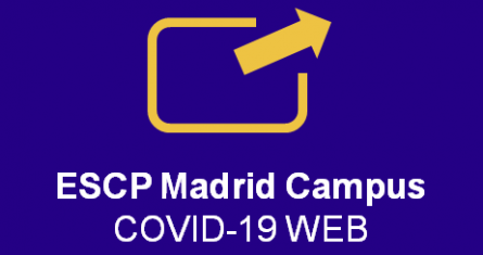ESCP Madrid campus COVID-19 Web
