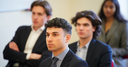 ESCP students at the 2023 Turin Campus Career Fair
